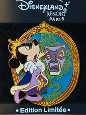 DISNEY PIN MINNIE MOUSE DRESSED AS EVIL QUEEN MIRROR DISNEYLAND PARIS DLRP LE