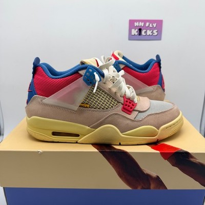 Size 10.5 Jordan 4 Retro x Union LA Mid Guava Ice Lightly Used DC9533-800
