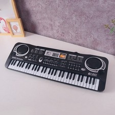 Children apos;s Black Digital Electronic Keyboard 61 Keys Music Instrument
