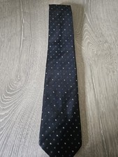 Vintage St Michael Blue Mens Tie