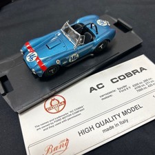 1/43 Bang AC Cobra COBRA 423 Diecast Scale Model Car Blue Made in Italy