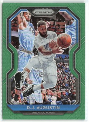 D.J. Augustin 2020-21 Panini Prizm Green Orlando Magic #161