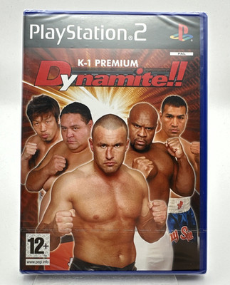 PS2 K-1 Premium Dynamite!!, Neu und werkseitig versiegelt