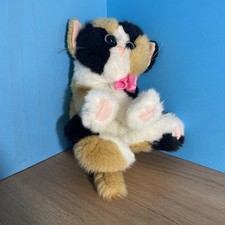 Kitty Kitty Kittens By DSI Toys Calico Cat Purring Toy 2000 Black Ginger 