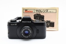 Holiday SALE  NEAR MIMT  ASAHI Pentax Auto 110 Film Camera 24mm F2.8 From JAPAN