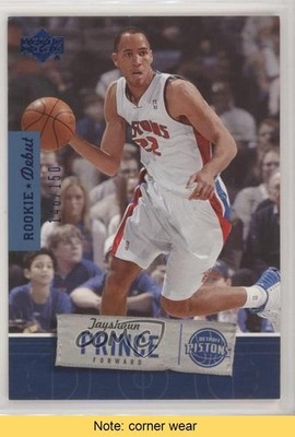 2005-06 Upper Deck Rookie Debut Blue 146/150 Tayshaun Prince #28 READ 2b6