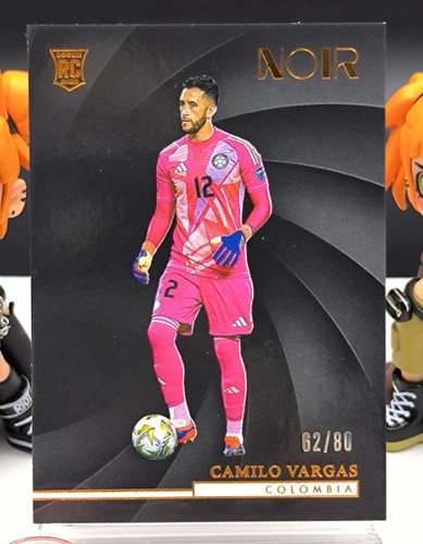 Camilo Vargas 2024-25 Panini Noir Soccer Bronze 62/80 RC #80