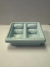 Playskool Dollhouse Blue Baby Bed Stroller Insert Carrier Twin Bassinet