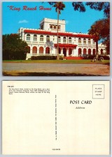 King Ranch Home Kingsville Texas Vintage Postcard - Frank Whaley Post Cards