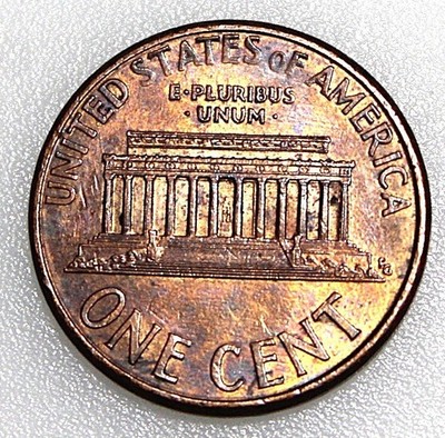 1998 Lincoln Penny No Mint Mark Close AM - Doubling In Date 