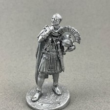 Roman Centurion 54 mm 1/32, Roman soldier figurine, Highly detailed metal figure