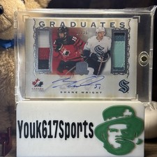 2023-24 The Cup Graduates Patch Autographs #GDSW Shane Wright #’d/25 🍇🔥