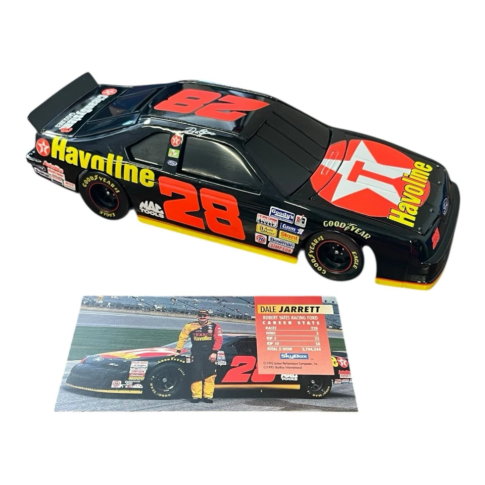 Banco fundido Dale Jarrett #28 Texaco Havoline Action 1995 escala 1:24 - Imagem 3 de 4