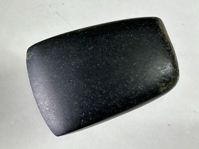 FLAWLESS PRE-COLUMBIAN MINI HARDSTONE CELT FROM MEXICO, MINIATURE ADZE AXE TOOL