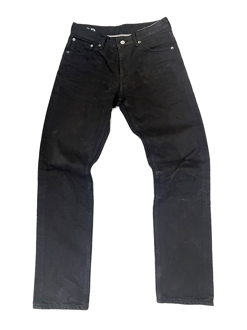 Mens Visvim VISVIM SOCIAL SCULPTURE DENIM 03R 30 Black Denim Pants 