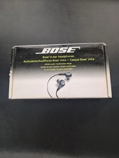 Bose In-Ear Headphones Earbuds Black/Silver 3.5mm Bluetooth Noise Cancel w/ Box