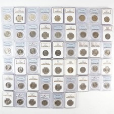 51x 1964-2012 PCGS/NGC Graded Kennedy Half Dollars 50c 29868