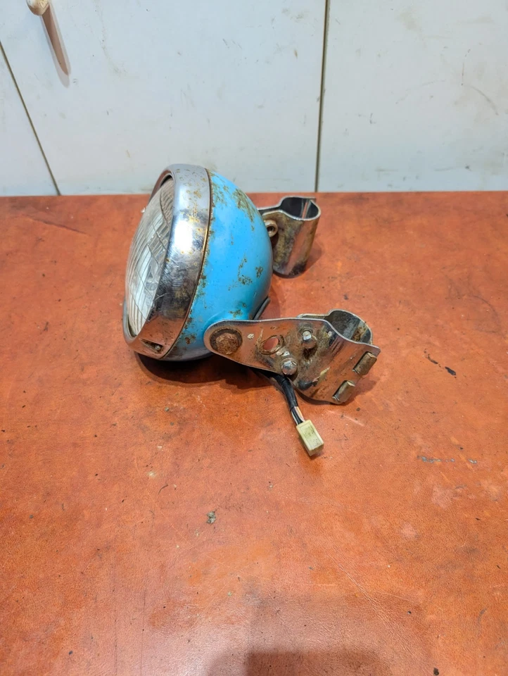 OEM Kawasaki G3 G4 G5 F6 KV MC1 farol farol farol aro vidro vintage - Imagem 4 de 4