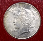 1926 "S" Peace SILVER Dollar $1 NGC MS63 #001 BU *REDFIELD HOARD* ECC&C, Inc.