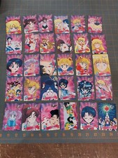 Vintage 1997 Dic Sailor Moon Cardzillion Series 3 Cards Lot of 28  2 Foils