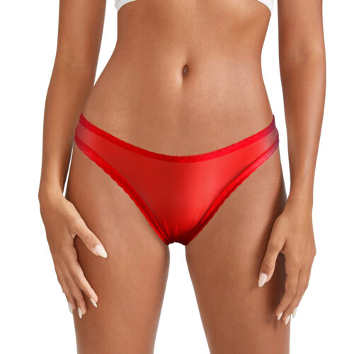 Women's Sexy Mesh Sheer Thong Ultra-thin Panties See-through Lingerie Panties - Picture 37 of 60