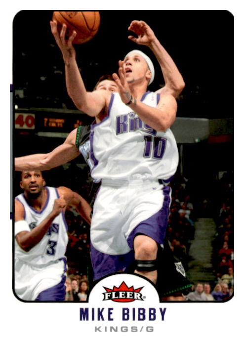 2006 Fleer #166 Mike Bibby NM