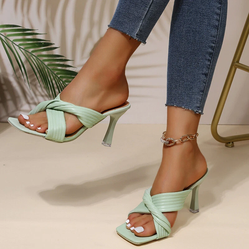 Kitten heel summer shoes sale