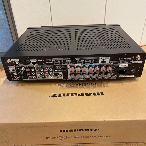 Marantz Cinema 70s Slimline AV Surround Receiver 7.2 Channel 8K AC 100V Black - Picture 3 of 5