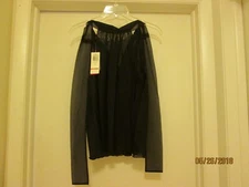 INC International Concepts Size 8 Women's Black Top New 100% Silk
