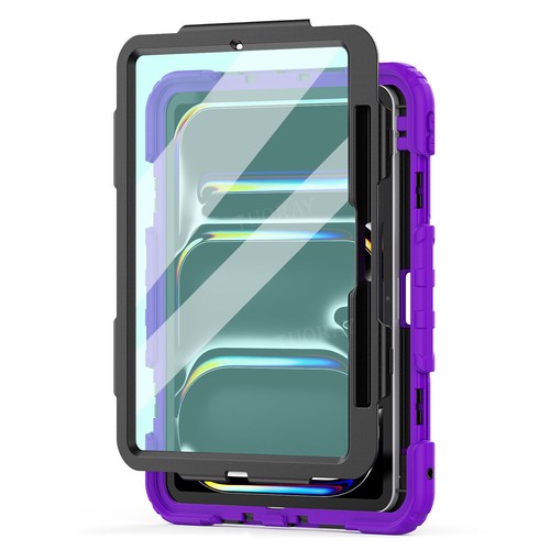 Für iPad 5/6/7/8/9/10 Gen Air 4 5 6 Pro 11 13 Hybrid Outdoor Tasche Gurt Hülle - Bild 87 von 225