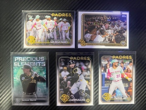 San Diego Padres Trading Card Lot