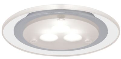 Paulmann 935.49 1er Set LED Einbauleuchten Micro Line 3W Chrom inkl Leuchtmitte
