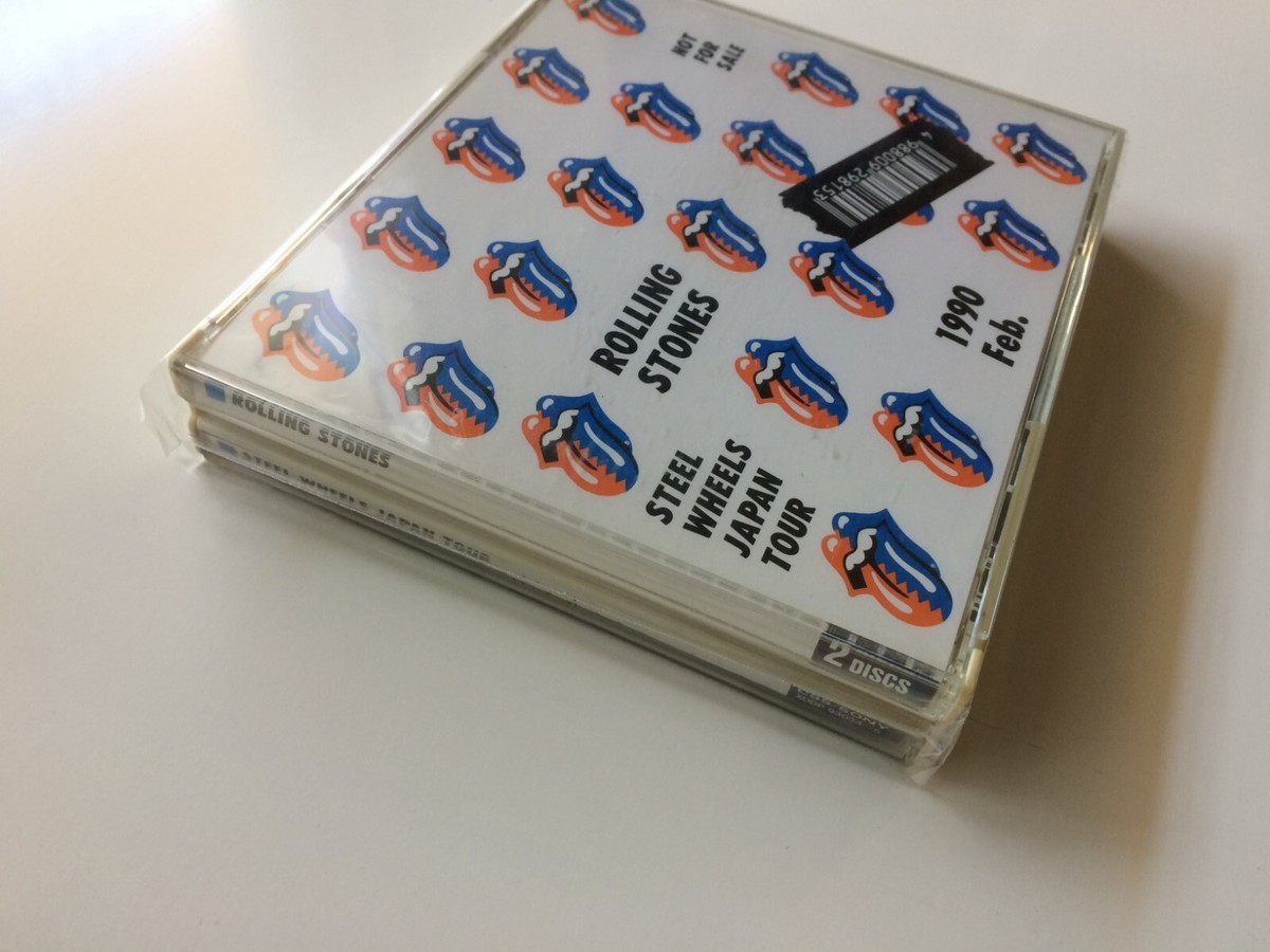 2CD Rolling Stones Steel Wheels Japan Tour 1990 XDDP930345 Rolling Stones Japan プロモ /00220 2CD Rolling Stones Steel Wheels Japan Tour 1990 XDDP930345