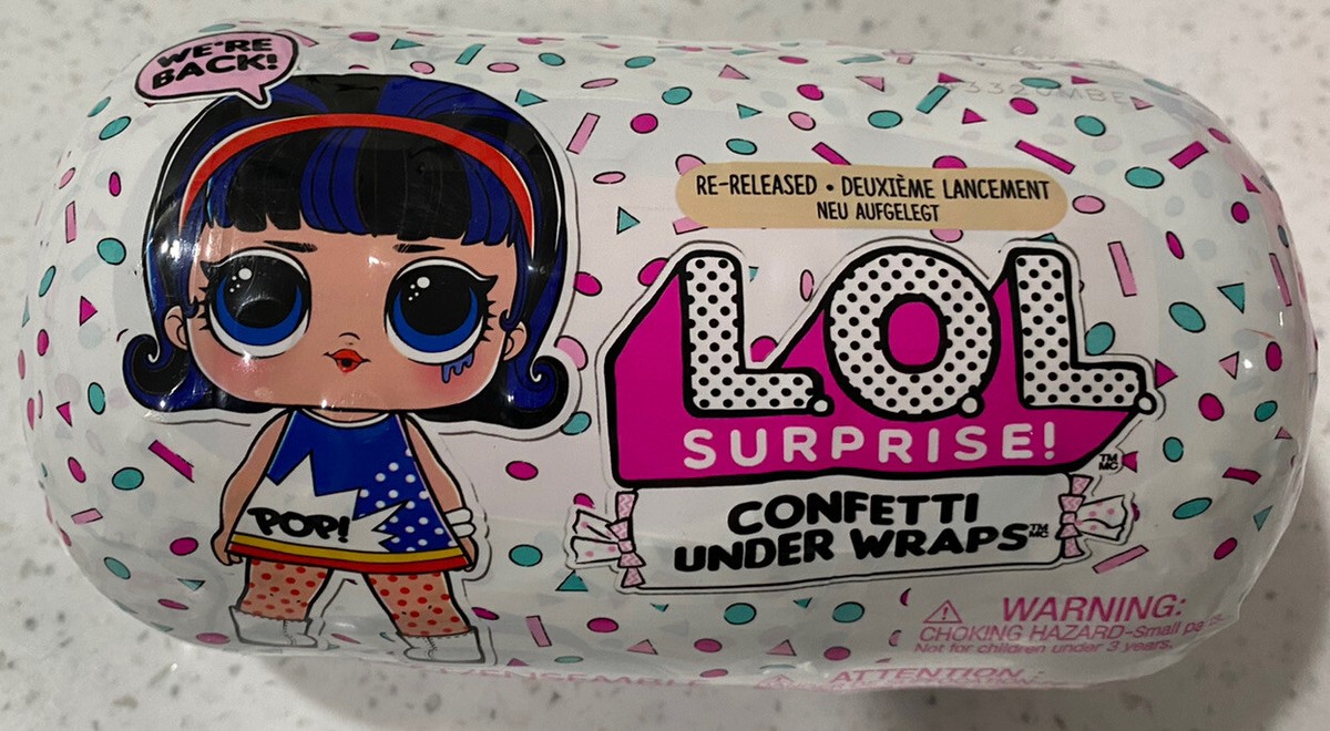 Surprise Confetti Pop What Is A Lol Surprise Under Wraps LOL