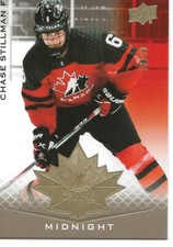 2021-22 Upper Deck Team Canada Juniors CHASE STILLMAN #78 Midnight 13/50