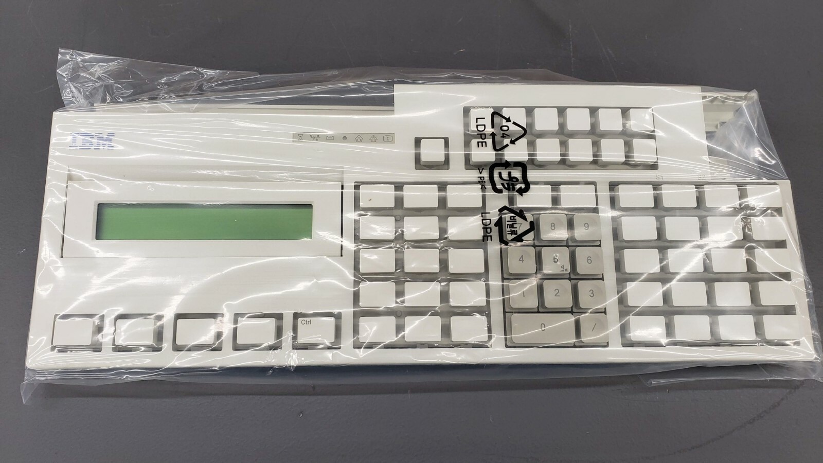 IBM Keyboard, LCD - 67 key - 65Y4094 - Pearl - New - 4800-2240  
