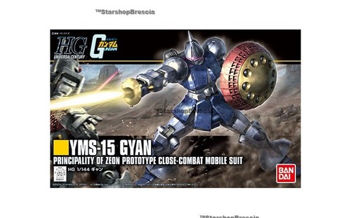 GUNDAM - 1/144 YMS-15 Gyan Revive Ver. Model Kit HGUC # 197 Bandai - Bild 4 von 4