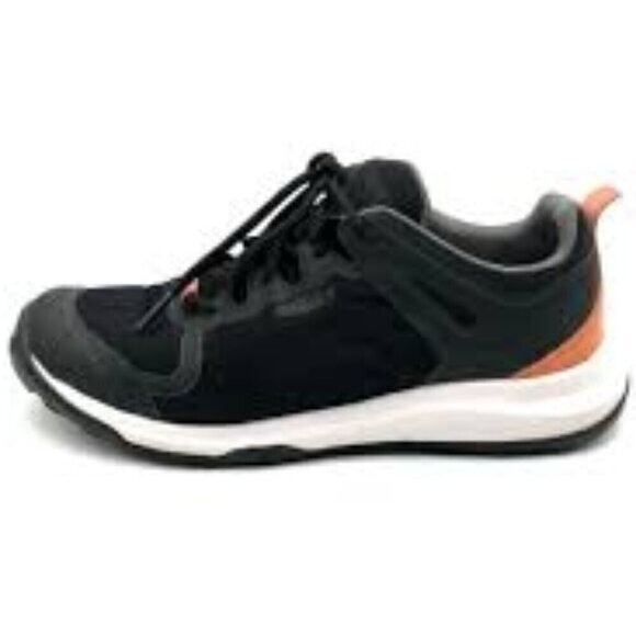 Scarpe da ginnastica Keen Explore Vent donna US 7 nero bianco suola waffle 1023134