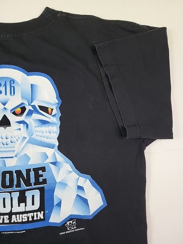 Vintage 1997 Stone Cold Steve Austin 3:16 T-Shirt, Size (L), 21x30" - Picture 19 of 20