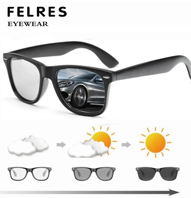 Photochromic Non-Polarized Driving Glasses