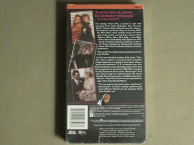 COOKIE (1989) VHS SUSAN SEIDELMAN NORA EPHRON PETER FALK DIANNE