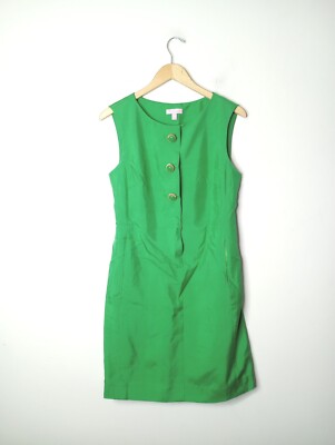Lilly Pulitzer 100% Silk Jackie-O Shift Dress Green | eBay