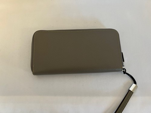 Damen RFID blockierend 100 % Leder Große Kapazität Reißverschluss Geldbörse Handy Halter - Bild 8 von 9