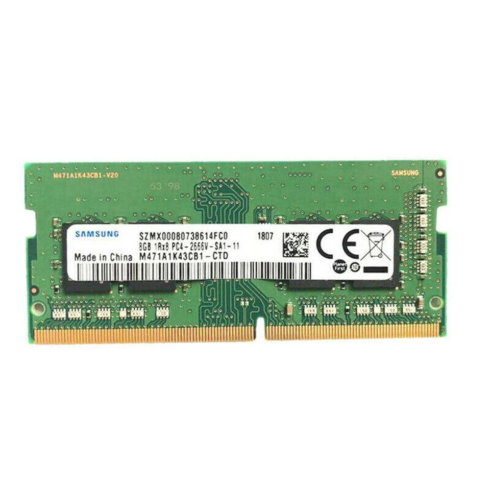 Samsung 32GB (4X 8GB ) DDR4 2666MHz PC4-21300 SODIMM Memory Ram M471A1K43CB1-CTD - Image 3 of 4