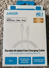 Anker 6' Braided USB-C to Lightning Fast Charging Cable