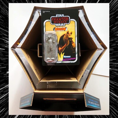 Star Wars TVC SDCC 2012 Carbon Freeze Chamber Set with Jar Jar in