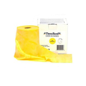 Thera-Band® Teraband original Theraband von 1,6m bis 3m Leicht / gelb