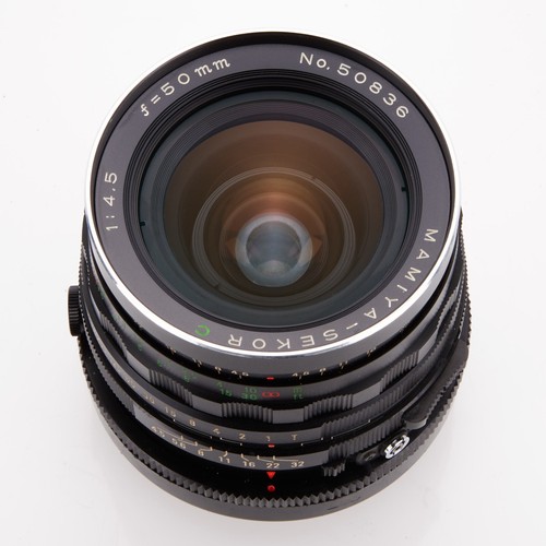 Mamiya Sekor C 50 mm f4.5 grandangolare per RB67 Pro S SD, con tappi come nuovo così com'è - Foto 2 di 14
