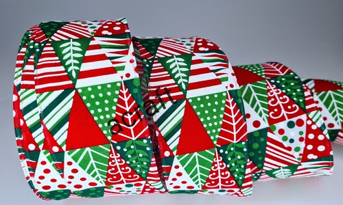Christmas Ribbon Wired Edge Tree Home Decoration Gift Wrap Presents Bow Craft UK - Picture 10 of 29