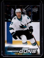 2022-23 Upper Deck Young Guns Adam Raska Rookie San Jose Sharks #232